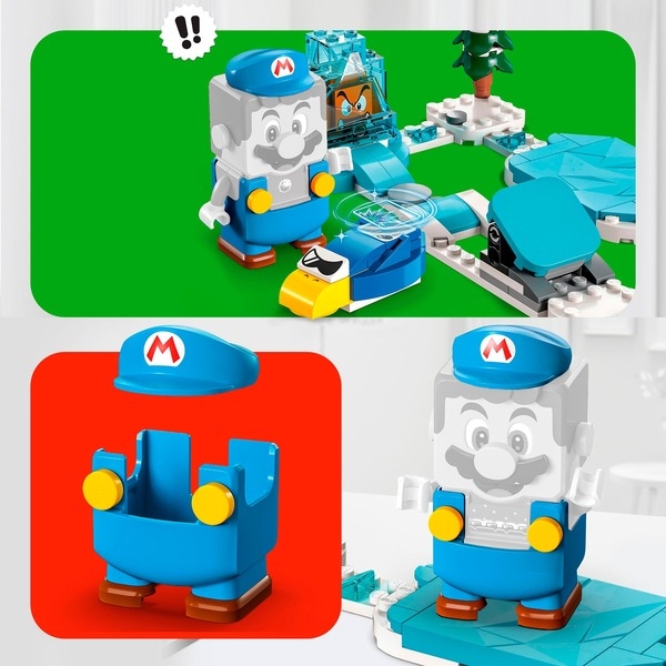 LEGO Super Mario: Mario - lodowy strój i kraina lodu - zestaw rozszerzający (71415)