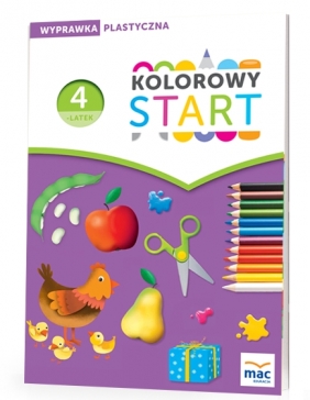 Pakiet. Kolorowy start. Czterolatek