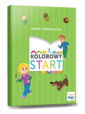 Pakiet. Kolorowy start. Czterolatek