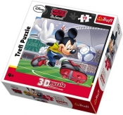 Puzzle 3D Myszka Miki Najlepszy Piłkarz 72 (35569) - <br />