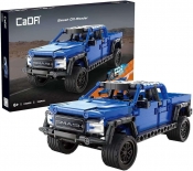 Klocki CADA. Pojazd terenowy Smash Off-Roader Pull-back. 390 elementów