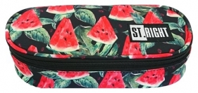 Piórnik saszetka usztywniona wewnętrzną klapką PC1 Watermelon