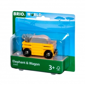 Brio Trains & Vehicles: Słoń w wagoniku (63396900)