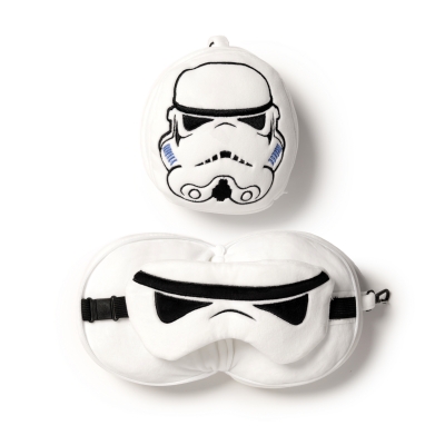 Poduszka podróżna z maską na oczy Szturmowiec Star Wars CUSH278