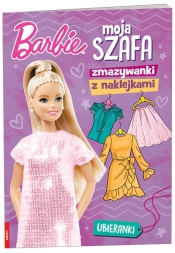 Barbie™. Moja szafa. Zmazywanki z Naklejkami