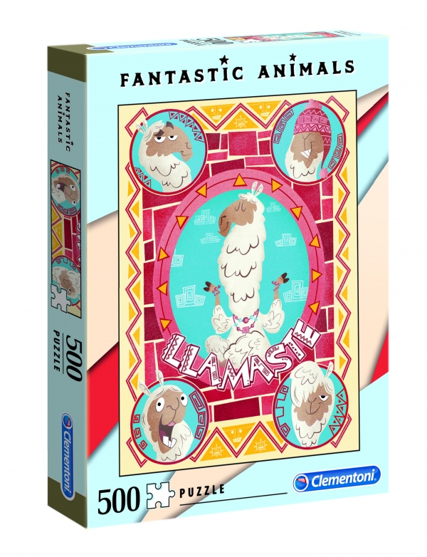 Puzzle 500: Fantastic Animals - Lama (35069)