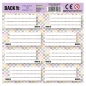 Nalepki na zeszyty Backup 8 a 01 (25szt) DERFORM