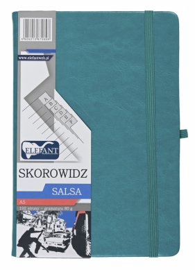 Skorowidz Salsa A5 - turkusowy