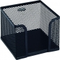 Pojemnik na kartki GR-043 siatka metalowa czarny (120-1129)
