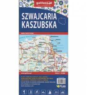 Szwajcaria Kaszubska, 1:50 000 - Mapa turystyczna - Praca zbiorowa