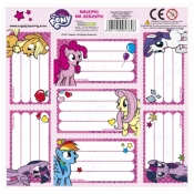 Nalepki na zeszyt My Little Pony