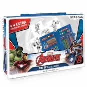 Zestaw artystyczny 68 elementów Avengers