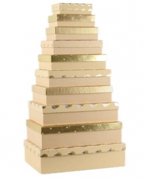 Pudełko prezentowe 10szt mix ROZETTE