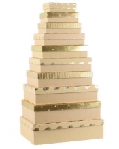 Pudełko prezentowe 10szt mix ROZETTE