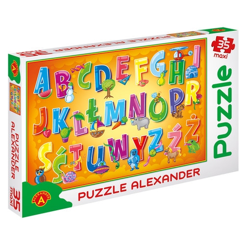 Puzzle 35 maxi alfabet