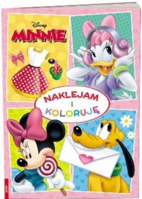 Minnie. Naklejam i koloruje - Opracowanie zbiorowe