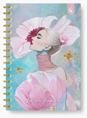 Kołonotatnik ozdobny B5/160K kratka Fashion