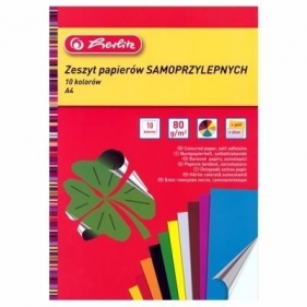 Zeszyt papierów samoprzyl. kolor A4/10K (10szt)