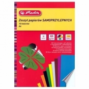 Zeszyt papierów samoprzyl. kolor A4/10K (10szt)