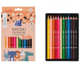 Kredki ołówkowe Kids Jumbo 12 kolorów