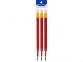 Wkład żelowy F-Vigor 0,5mm czerwony 3szt