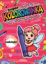 Super kolorowanka Wróżki z naklejkami Opracowanie zbiorowe