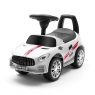 Jeździk dziecięcy z dźwiękiem Racer biały