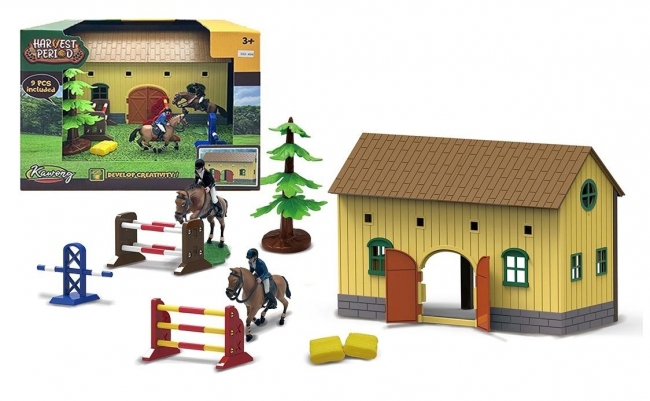 Zestaw farma z traktorem 9el
