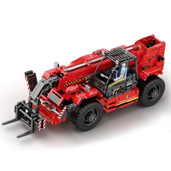 <img src='https://webimage.pl/pics/699/0/d6974077150699.jpg' style='height:440px' /> Klocki Telescopic arm forklift truck 2260el