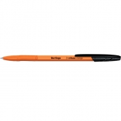 Długopis kulkowy Berlingo Tribase Orange 0,7mm - czarny