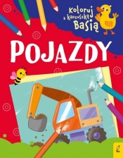 Koloruj z kaczuszką Basią Pojazdy - Opracowanie zbiorowe