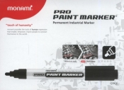 Marker olejowy Monami Pro Paint czarny 12 sztuk
