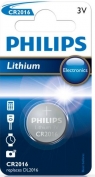 Bateria Philips CR2016 Lithium 1/bl