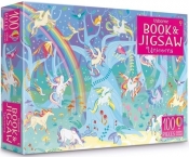 Puzzle 100: Unicorns sticker book and jigsaw