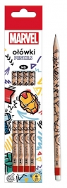 Olówek z gumką Avengers 6szt