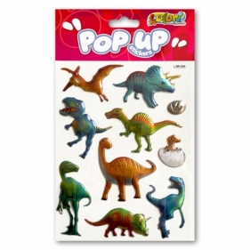 Naklejki metaliczne Dinosaurs