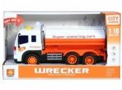 Auto ciężarowe światło/dźwięk cysterna