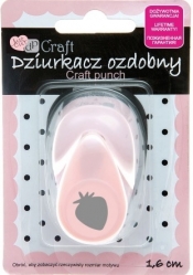 Dziurkacz ozdobny 1,6cm truskawka JCDZ-105B-S55