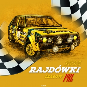Kalendarzy ścienny duży - Motoryzacja PRL