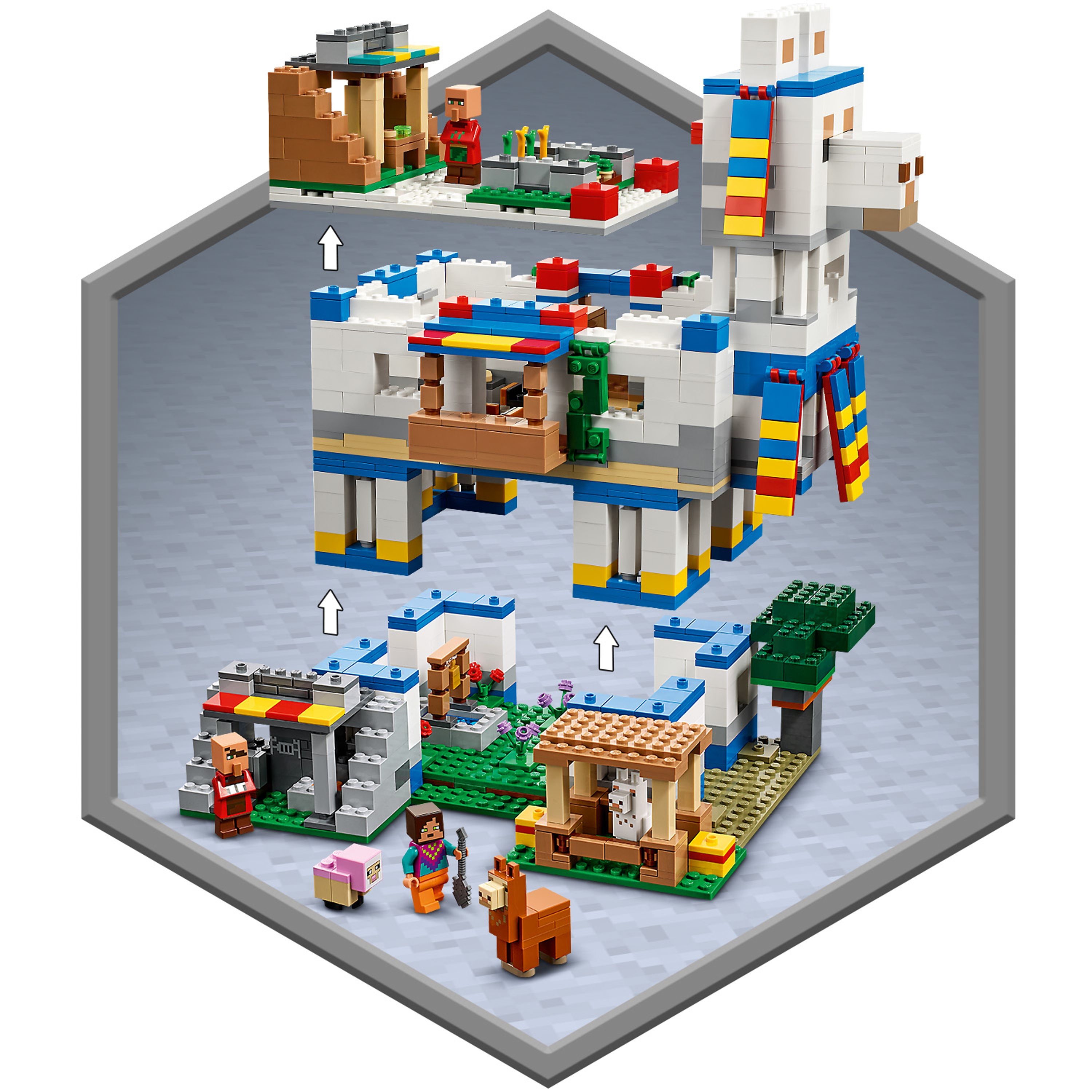 LEGO Minecraft: Wioska lamy (21188)
