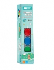 Farby plakatowe Happy Color - Kapibara Kapi Fun, 6 kolorów x 25ml