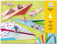 Origami Tęczowe samoloty