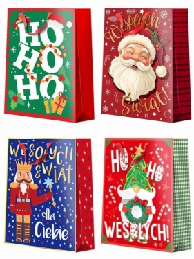 Torba QJ Boże Narodzenie Mikołaje MIX