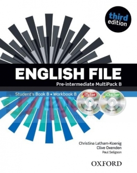 English File 3Ed Pre-Intermediate Multipack B with iTutor + iChecker - Paul Seligson, Christina Latham-Koenig, Clive Oxenden