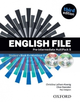 English File 3Ed Pre-Intermediate Multipack B with iTutor + iChecker - Christina Latham-Koenig, Clive Oxenden, Seligson Paul