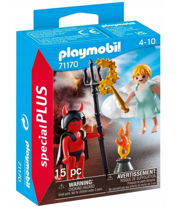 Playmobil Special Plus, Aniołek i diabełek (71170) (Uszkodzone opakowanie)
