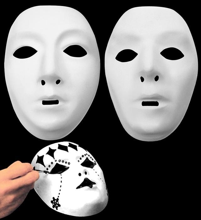 Maska do własnego malowania