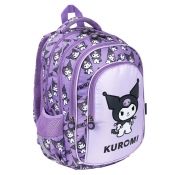 Plecak 4 komorowy 16" - Kuromi Violet