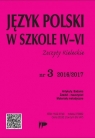 Język Polski w Szkole IV-VI nr 3 2016/2017