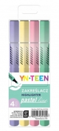 Zakreślacze Pastelline YN Teen 4 kolory pastel